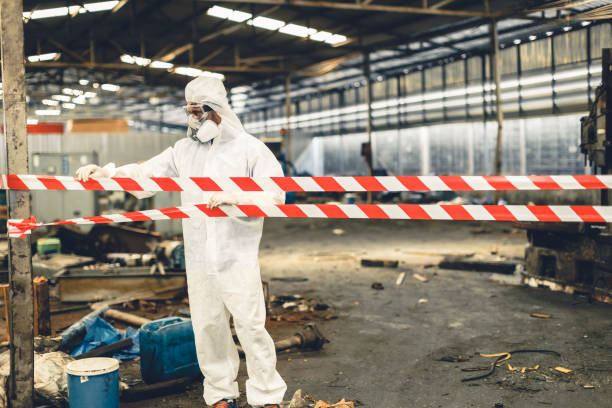 Professional Biohazard technician working in Daleville, VA